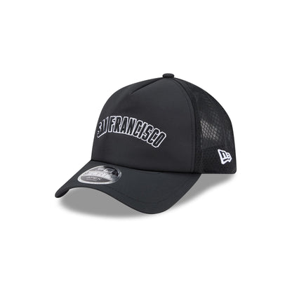 San Francisco Giants 2026 Batting Practice Alt Wordmark 9FORTY APEX Trucker Hat
