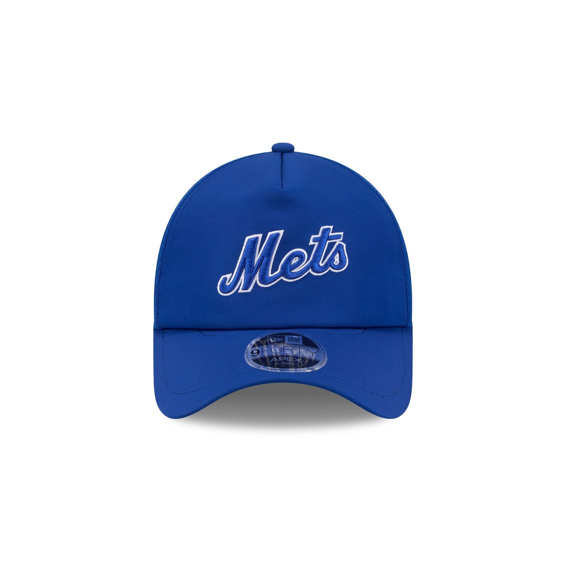 New York Mets 2026 Batting Practice Alt Wordmark 9FORTY APEX Trucker Hat