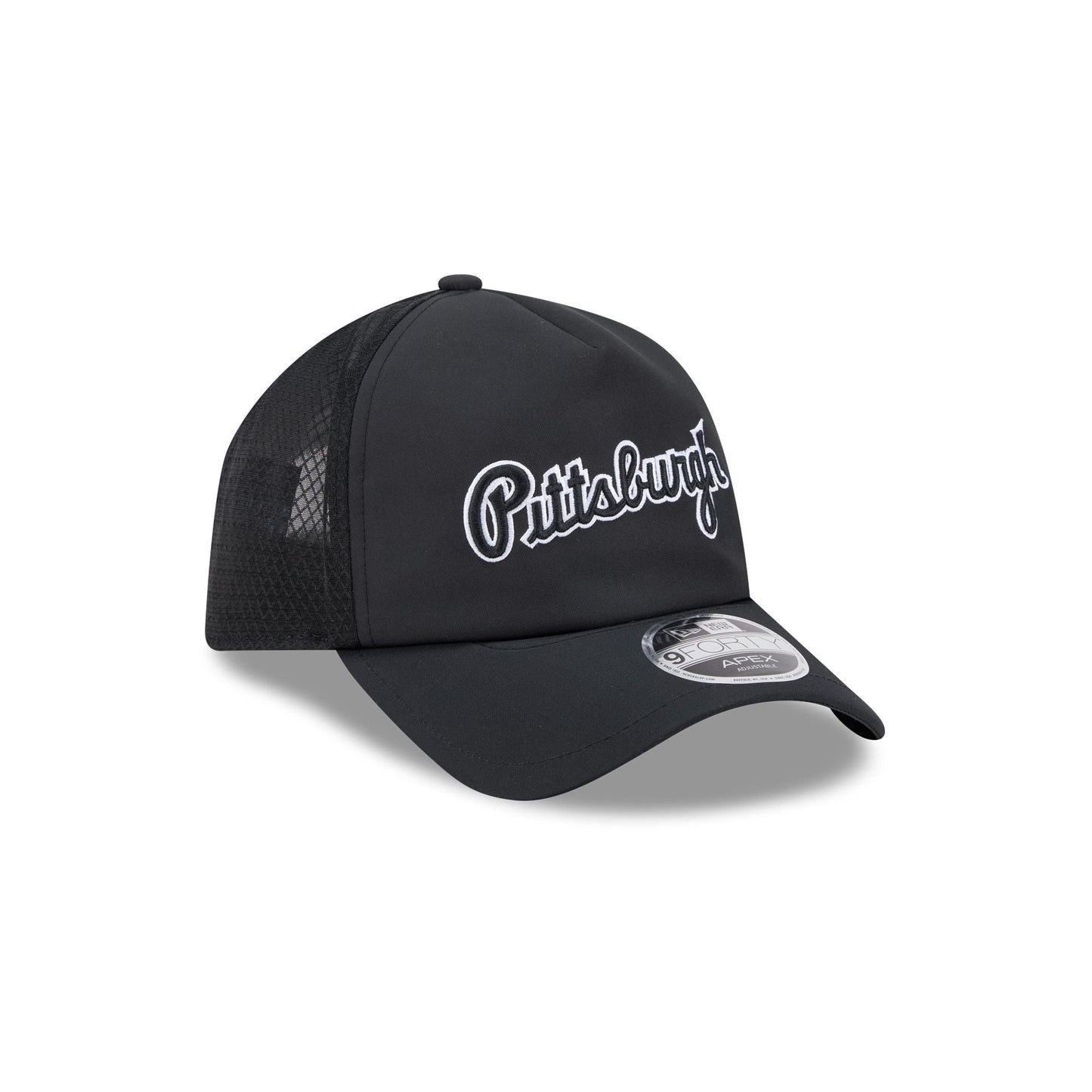 Pittsburgh Pirates 2026 Batting Practice Alt Wordmark 9FORTY APEX Trucker Hat