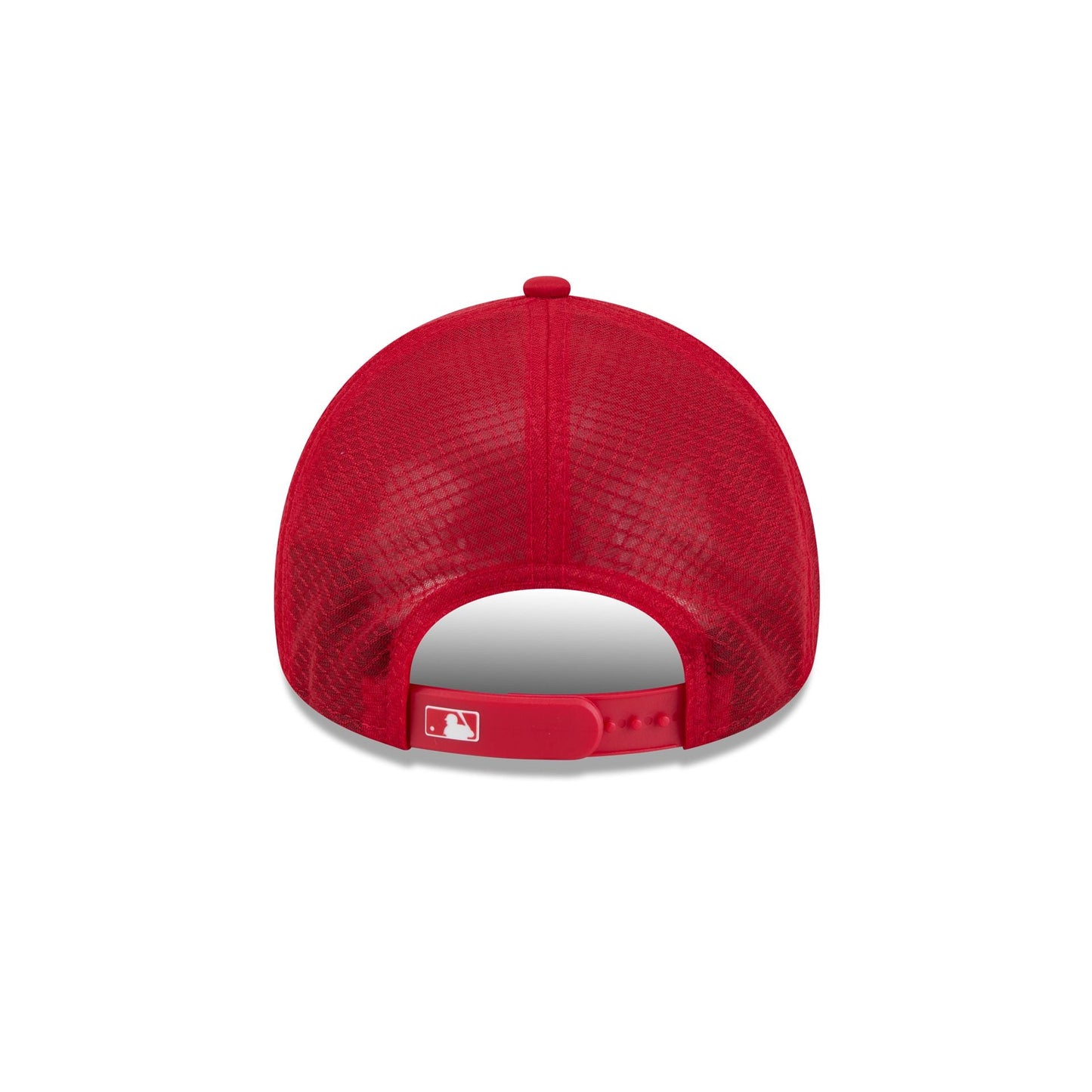 New York Yankees 2026 Batting Practice Alt Red 9FORTY APEX Trucker Hat