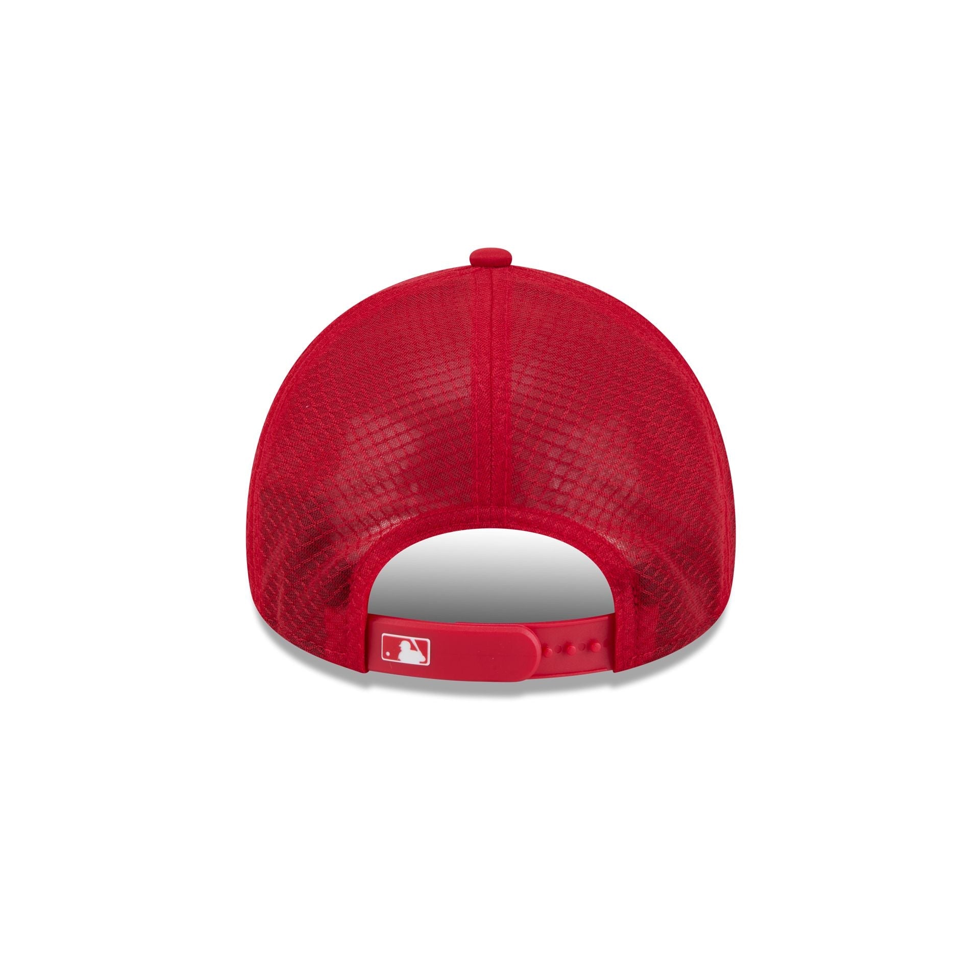 New York Yankees 2026 Batting Practice Alt Red 9FORTY APEX Trucker Hat