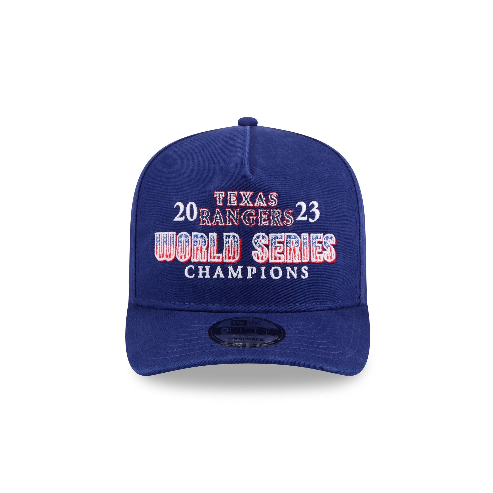 Texas Rangers Historic Win 9FIFTY A-Frame Snapback Hat