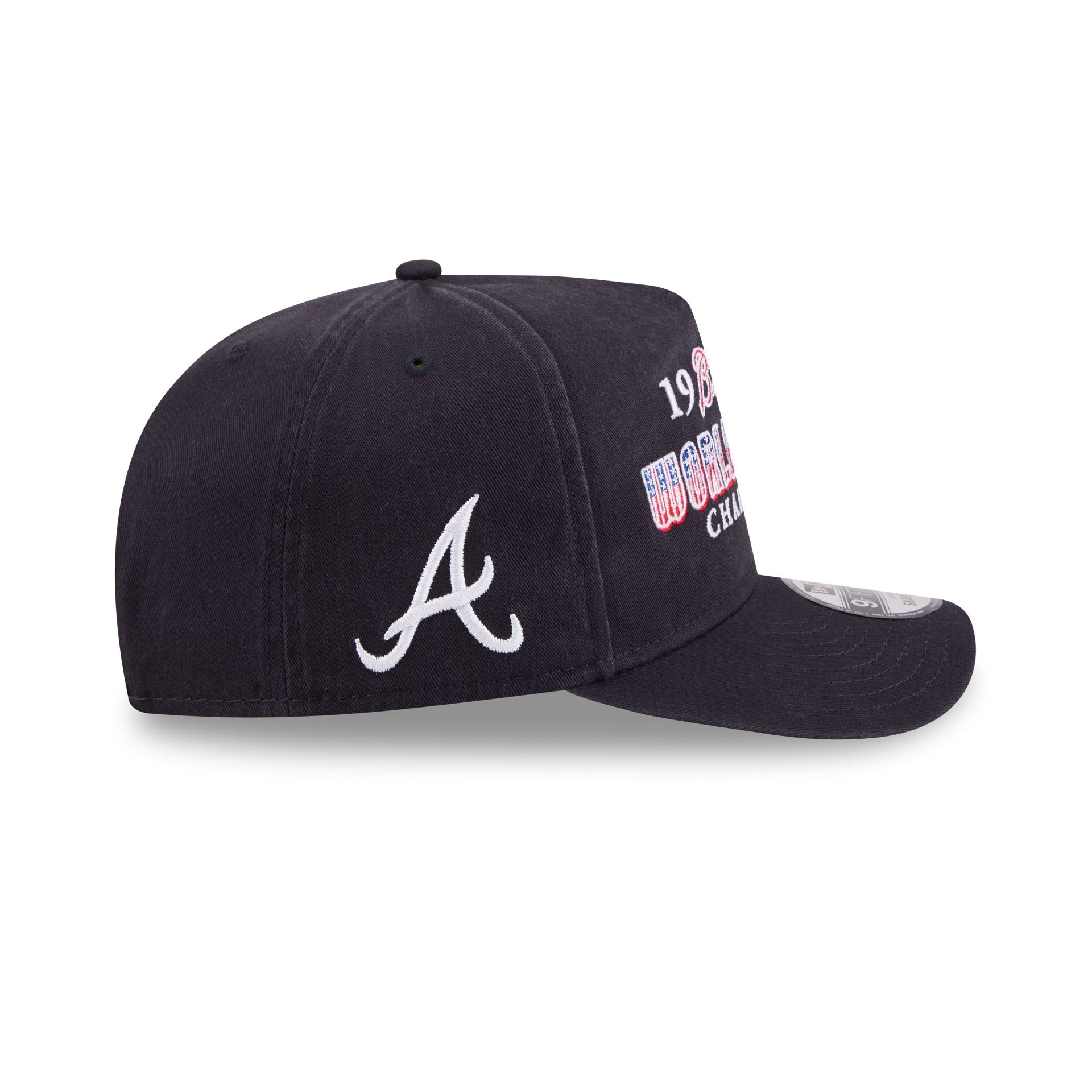 Atlanta Braves Historic Win 9FIFTY A-Frame Snapback Hat