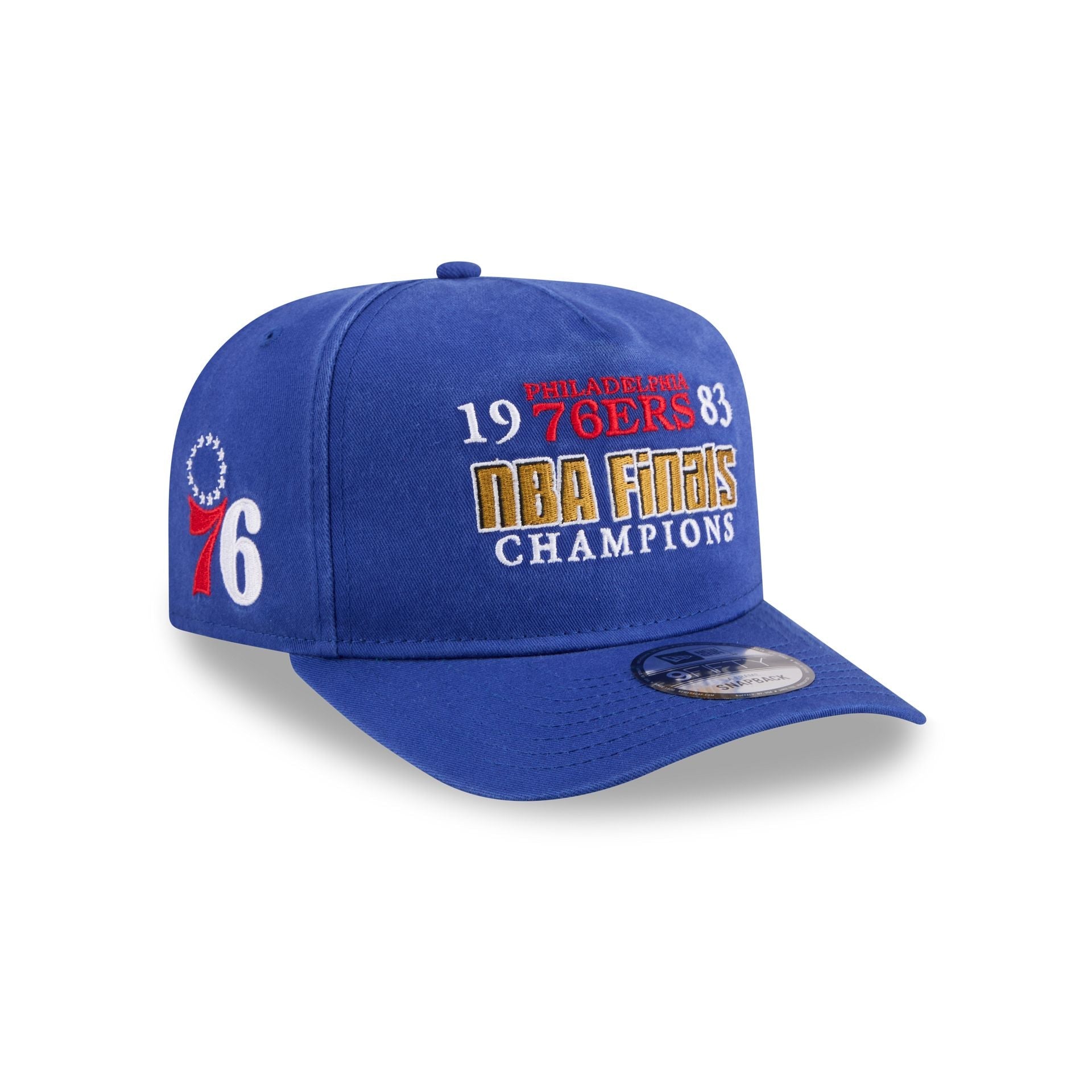 Philadelphia 76ers Historic Win 9FIFTY A-Frame Snapback Hat