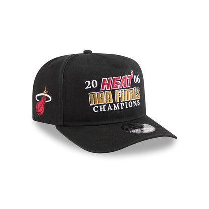 Miami Heat Historic Win 9FIFTY A-Frame Snapback Hat