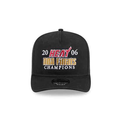 Miami Heat Historic Win 9FIFTY A-Frame Snapback Hat