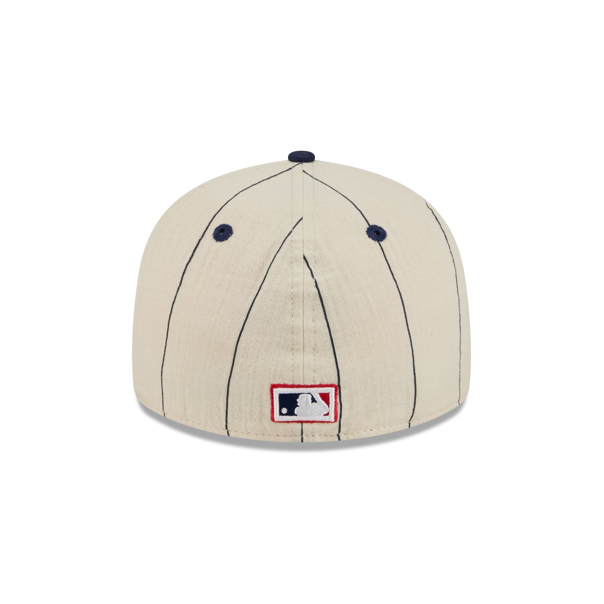 Chicago White Sox Linen Pinstripe Retro Crown 59FIFTY Fitted Hat