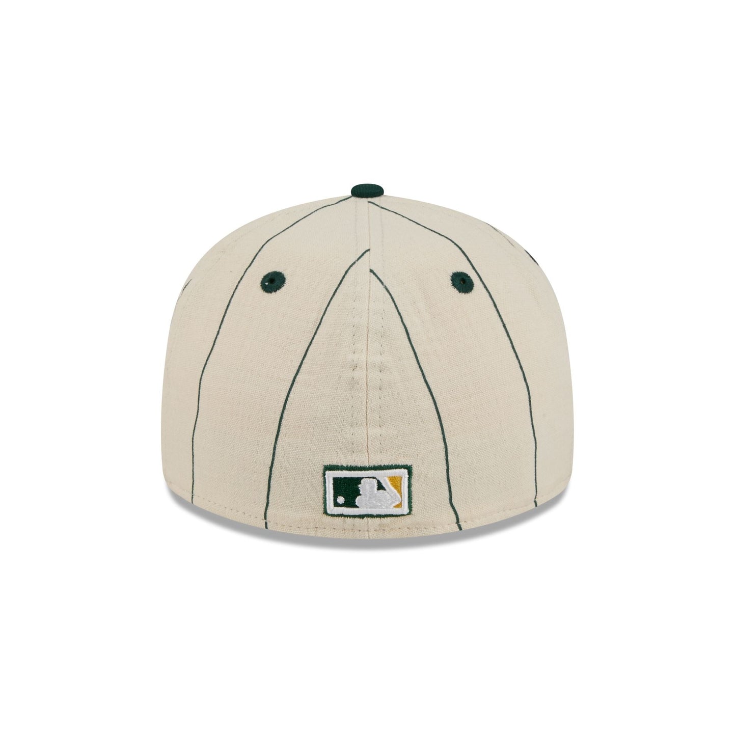 Athletics Linen Pinstripe Retro Crown 59FIFTY Fitted Hat