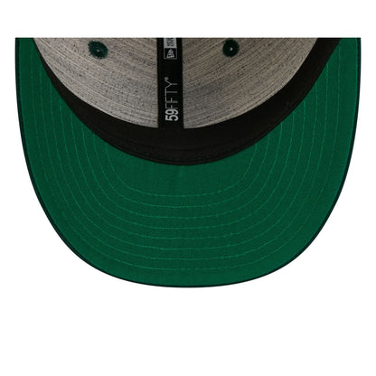 Athletics Linen Pinstripe Retro Crown 59FIFTY Fitted Hat