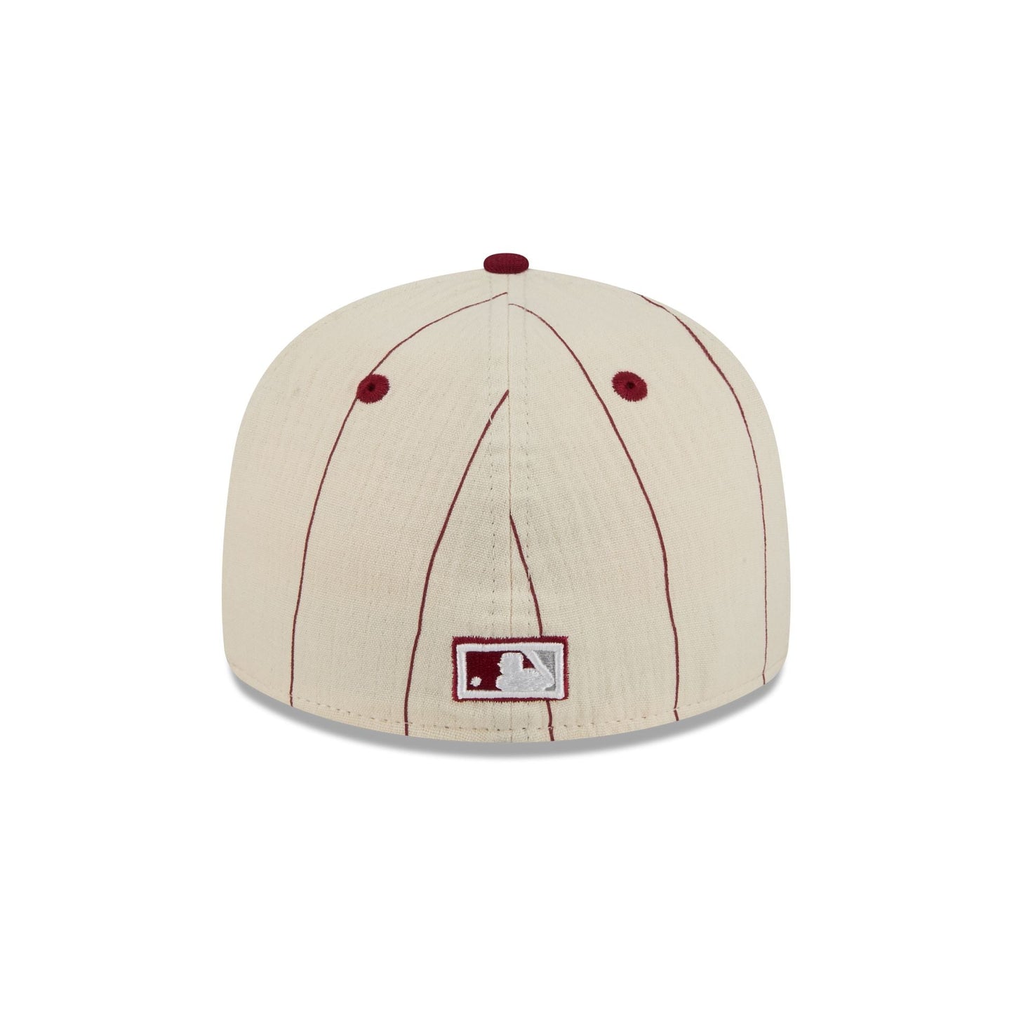 Philadelphia Phillies Linen Pinstripe Retro Crown 59FIFTY Fitted Hat