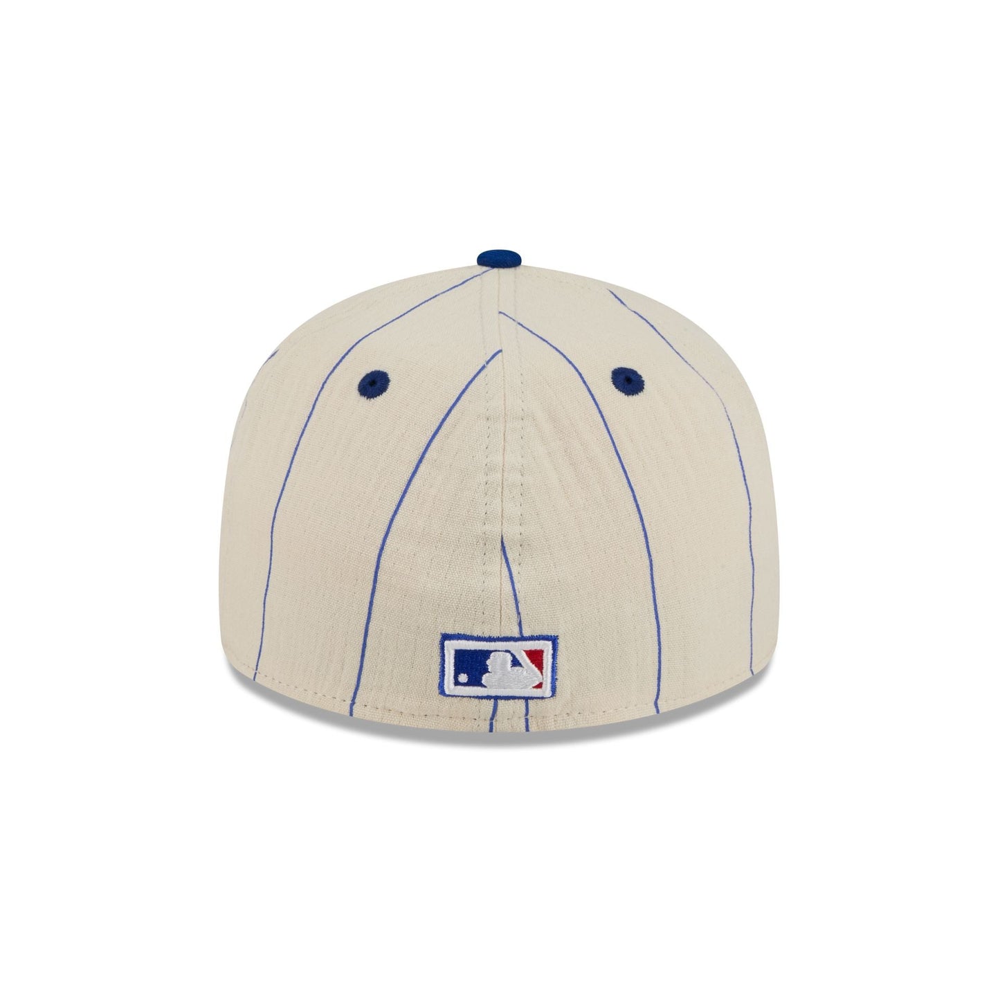 Texas Rangers Linen Pinstripe Retro Crown 59FIFTY Fitted Hat