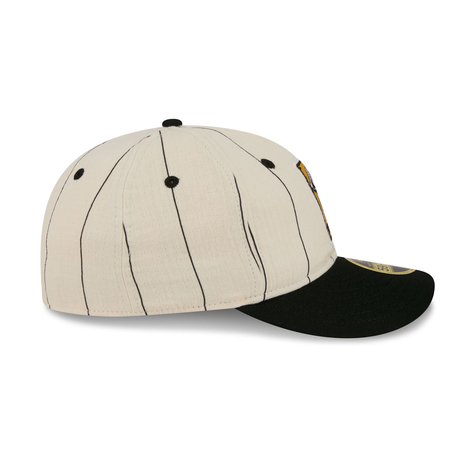 Pittsburgh Pirates Linen Pinstripe Retro Crown 59FIFTY Fitted Hat