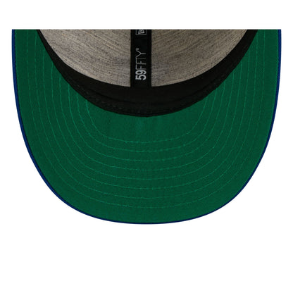 Seattle Mariners Linen Pinstripe Retro Crown 59FIFTY Fitted Hat