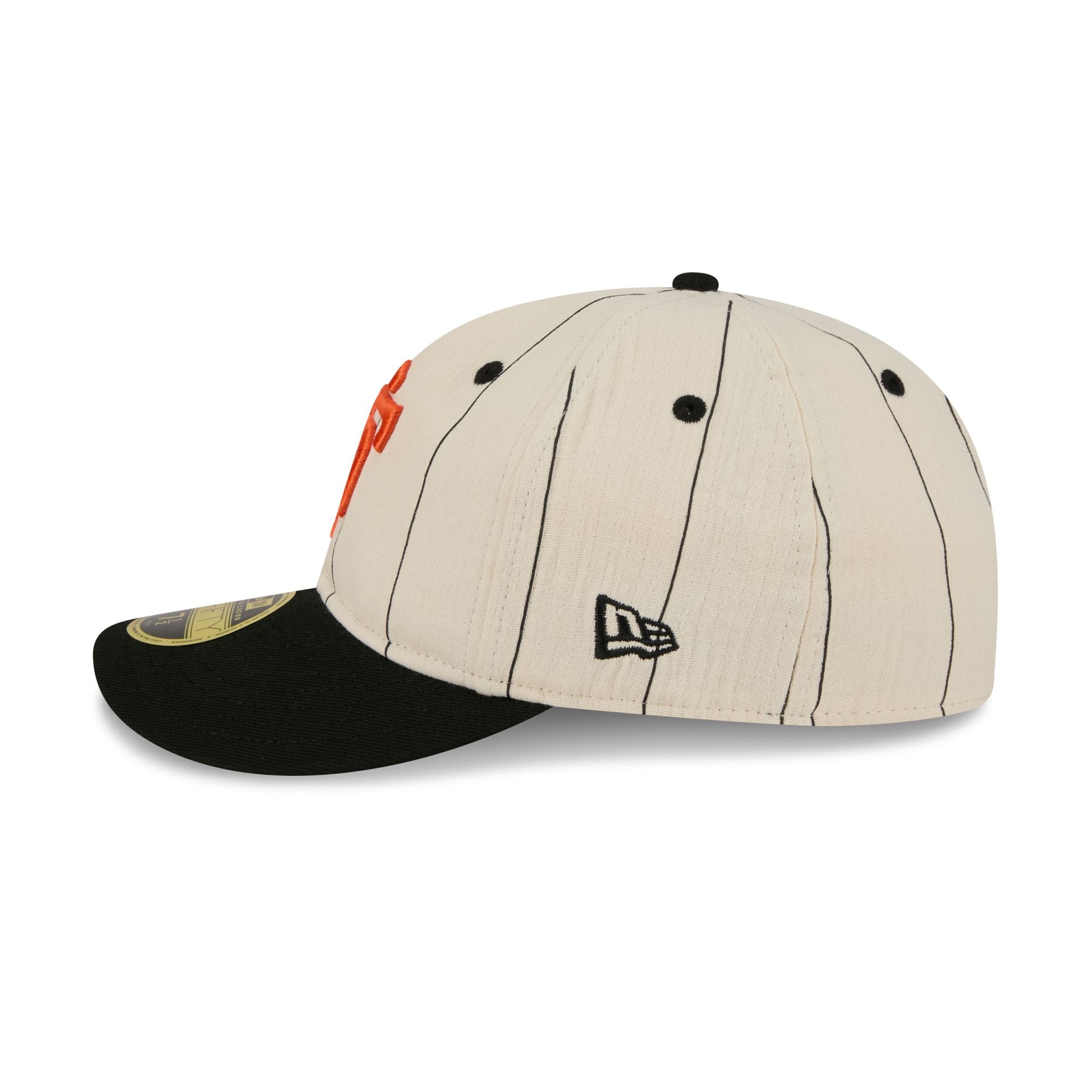 San Francisco Giants Linen Pinstripe Retro Crown 59FIFTY Fitted Hat
