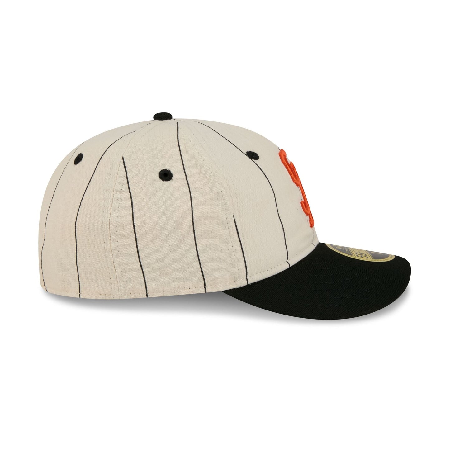San Francisco Giants Linen Pinstripe Retro Crown 59FIFTY Fitted Hat
