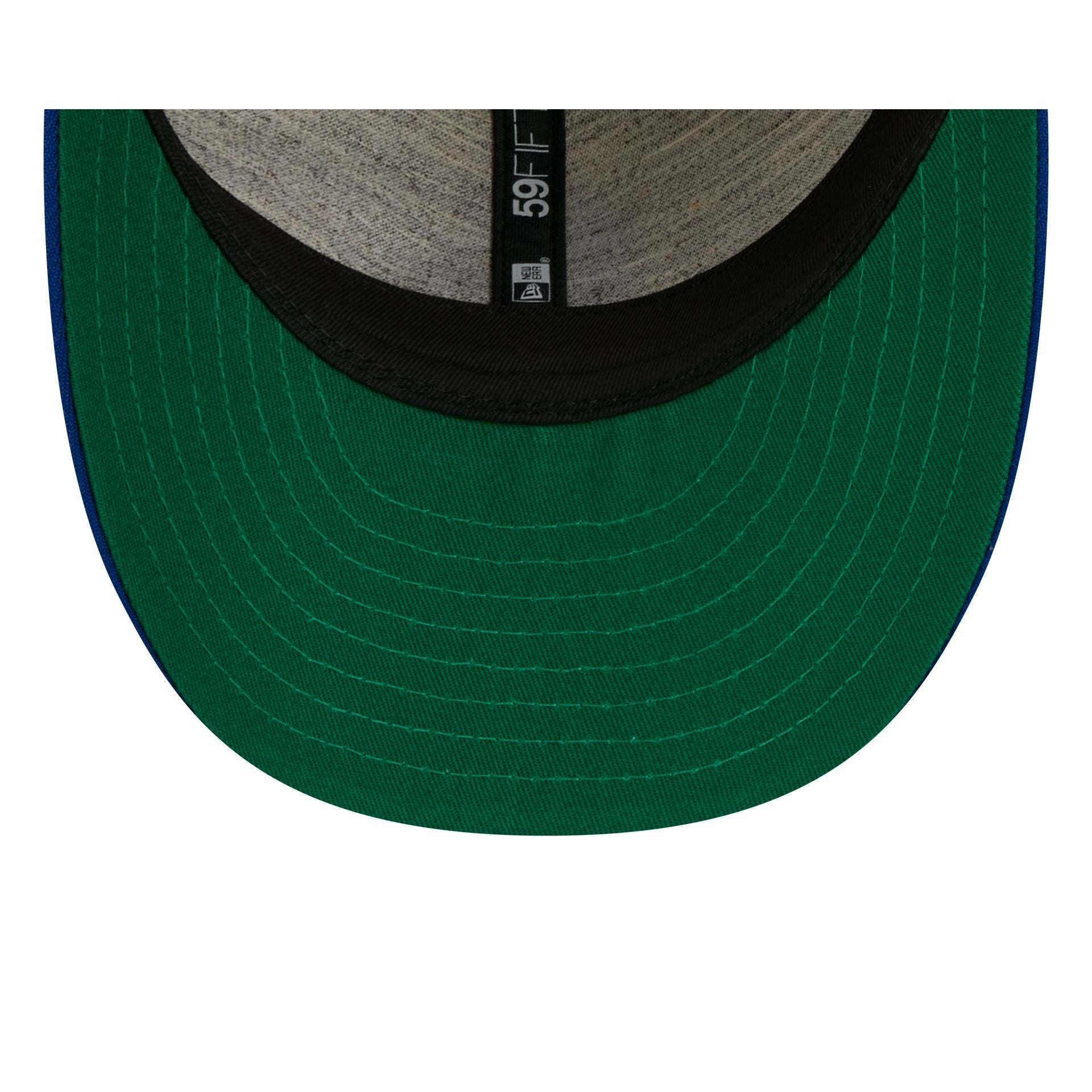 New York Mets Linen Pinstripe Retro Crown 59FIFTY Fitted Hat