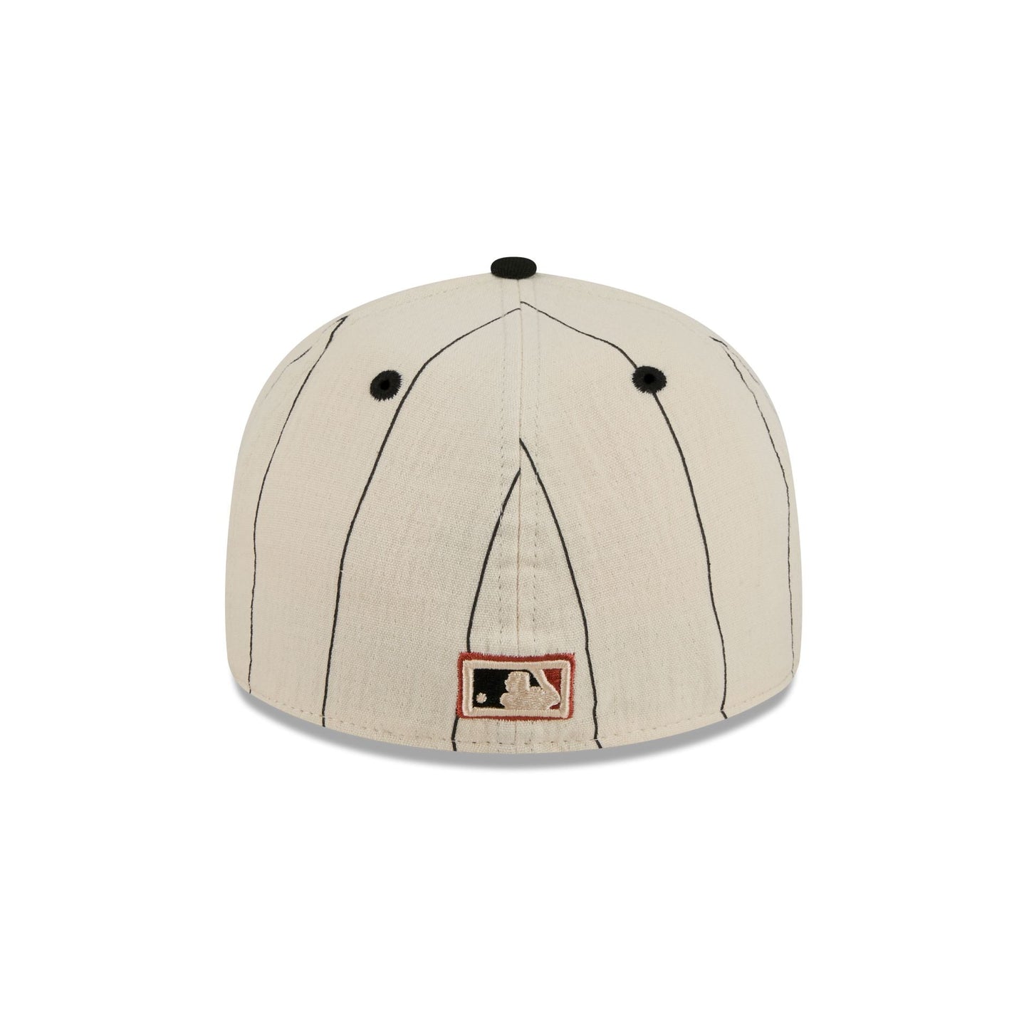 Houston Astros Linen Pinstripe Retro Crown 59FIFTY Fitted Hat