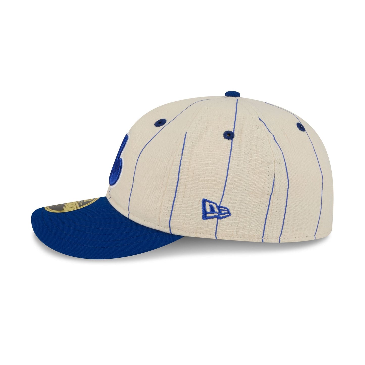Montreal Expos Linen Pinstripe Retro Crown 59FIFTY Fitted Hat
