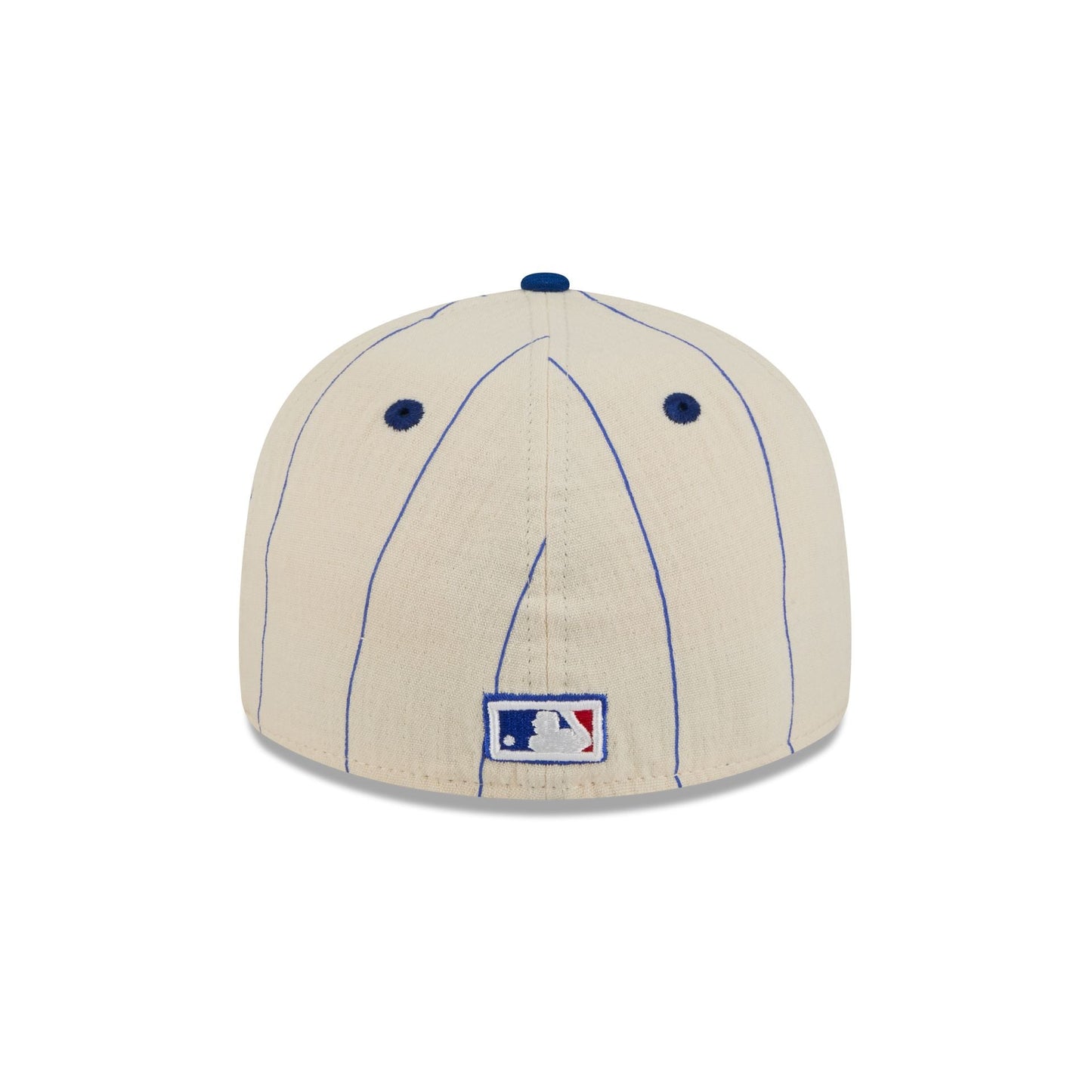 Los Angeles Dodgers Linen Pinstripe Retro Crown 59FIFTY Fitted Hat