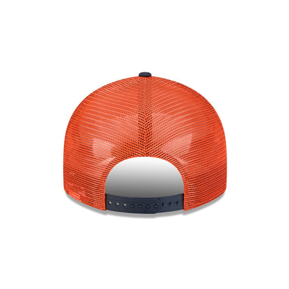 Houston Astros Blocked Split Panel 9FIFTY Trucker Hat