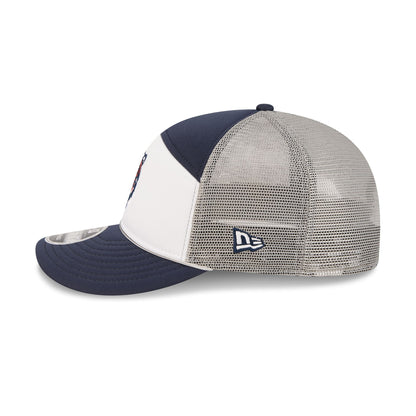 Detroit Tigers Blocked Split Panel 9FIFTY Trucker Hat