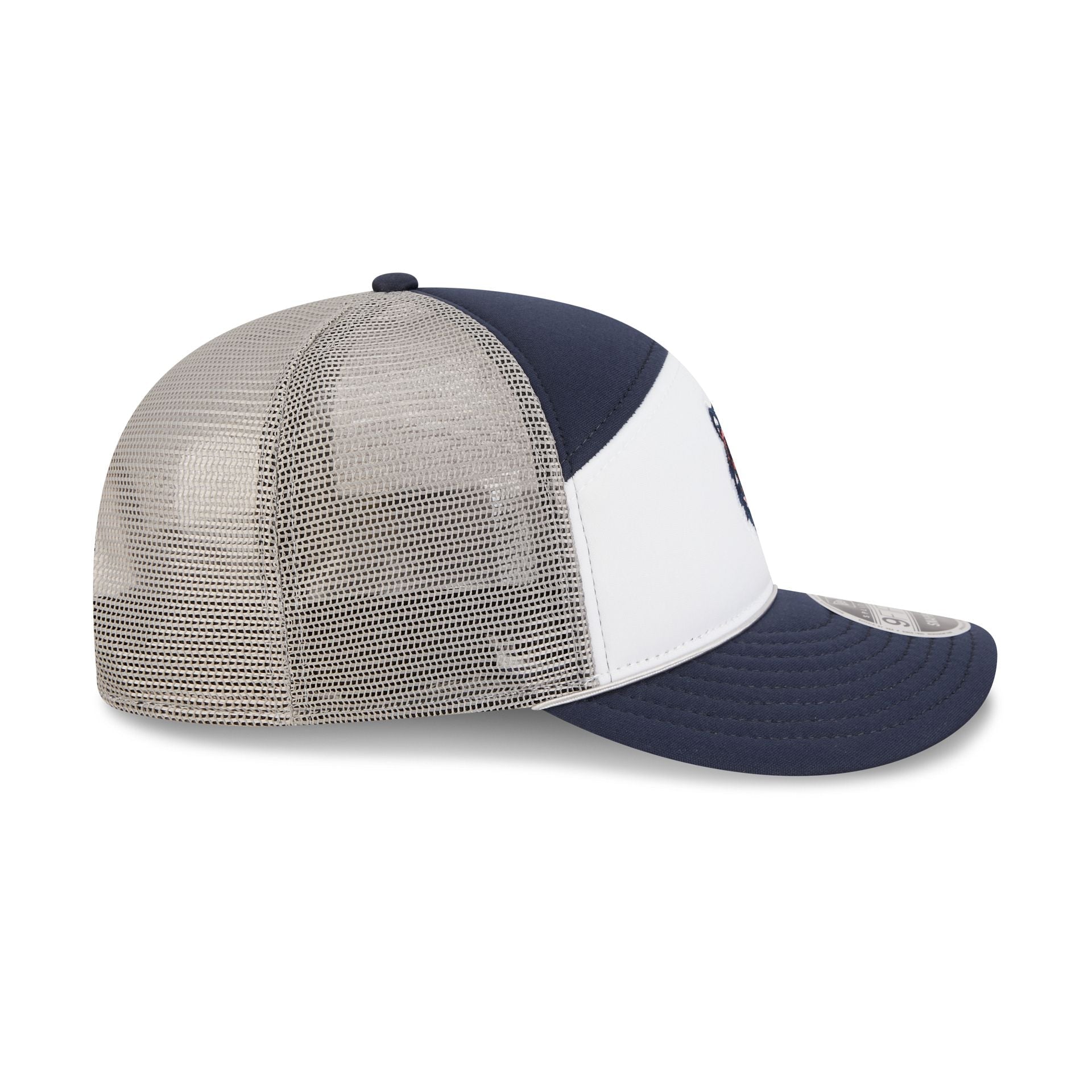Detroit Tigers Blocked Split Panel 9FIFTY Trucker Hat