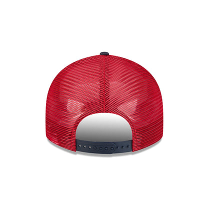 Boston Red Sox Blocked Split Panel 9FIFTY Trucker Hat