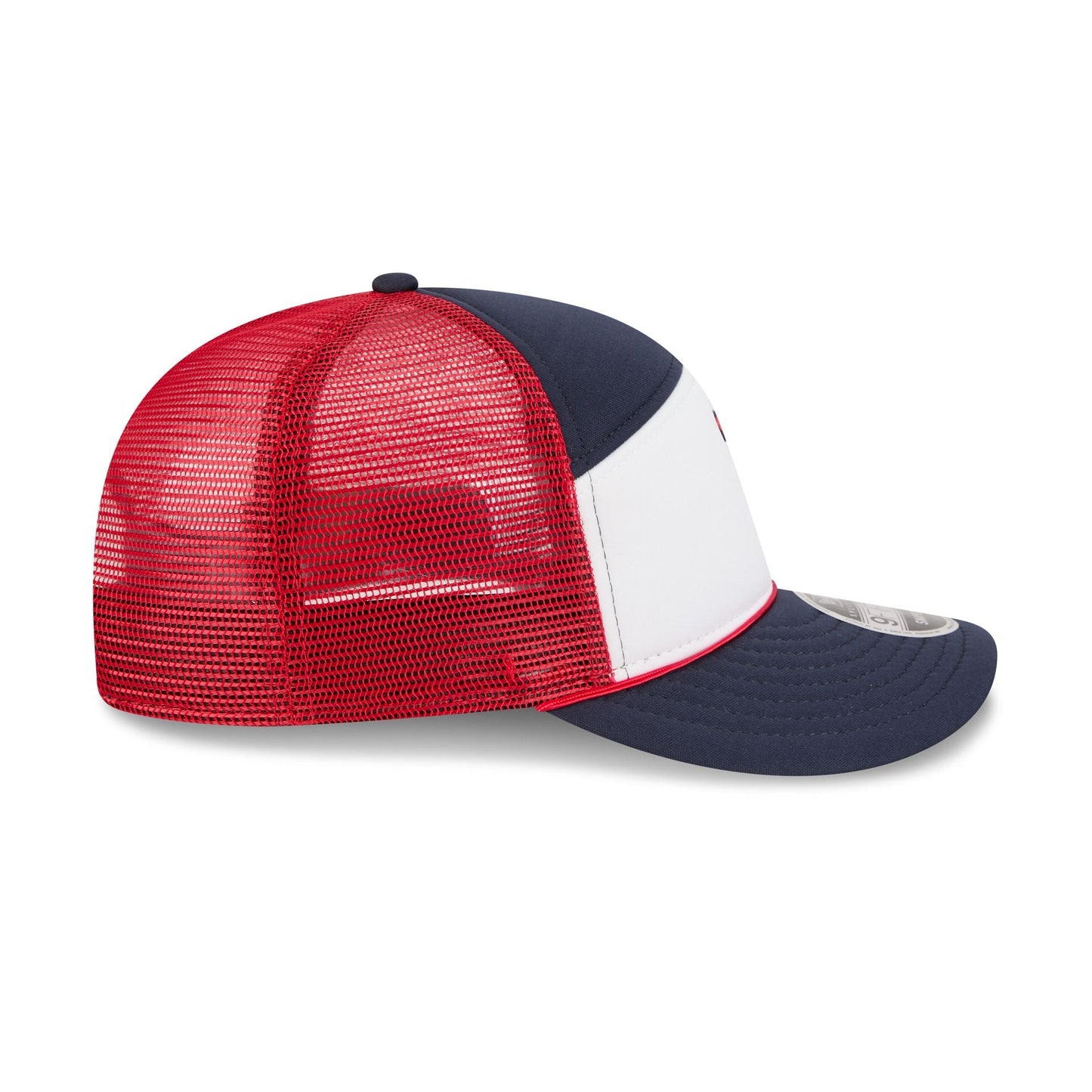 Boston Red Sox Blocked Split Panel 9FIFTY Trucker Hat
