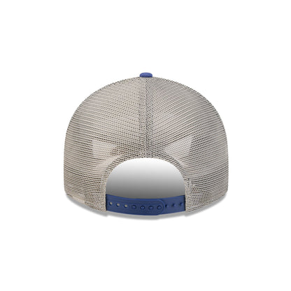 Los Angeles Dodgers Blocked Split Panel 9FIFTY Trucker Hat