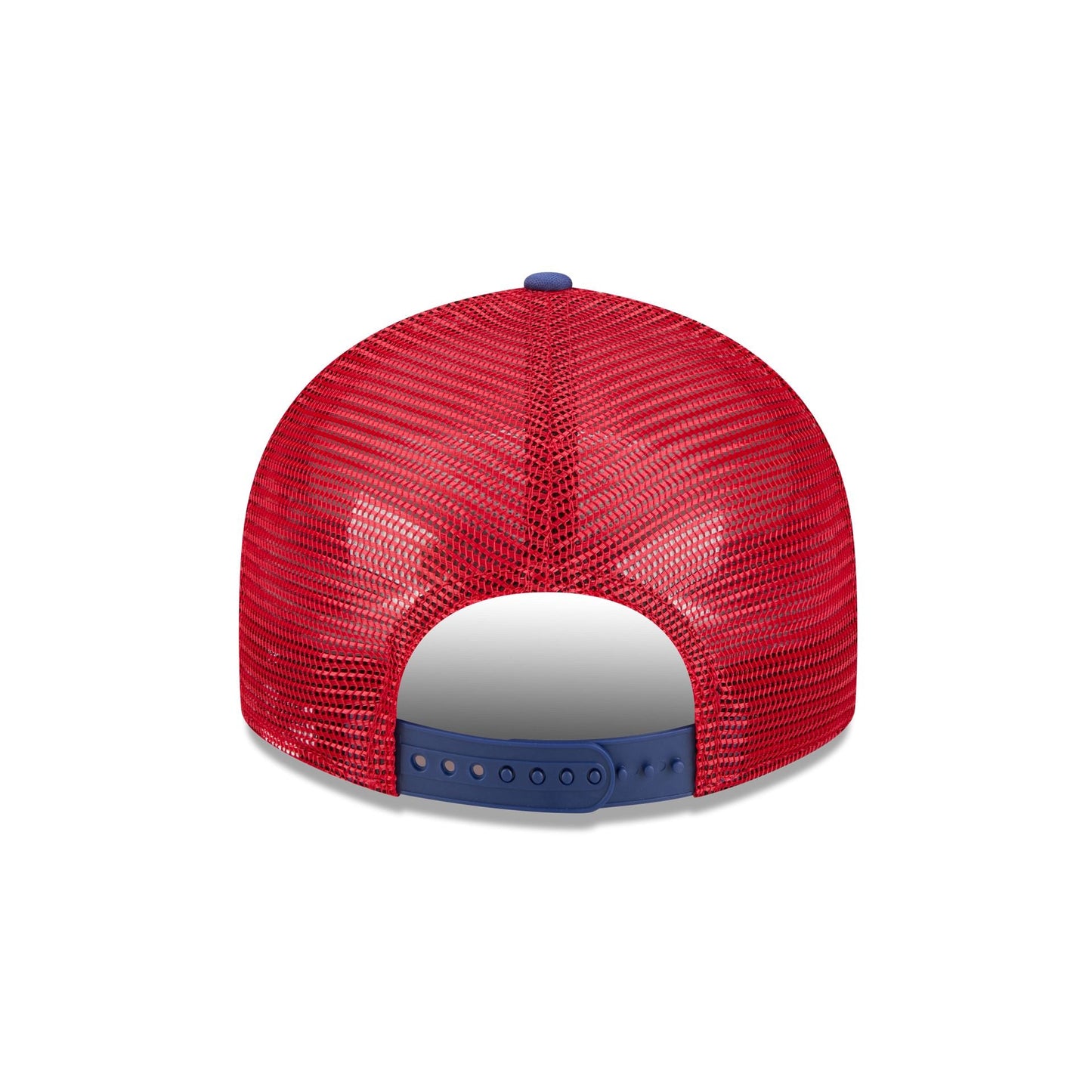 Texas Rangers Blocked Split Panel 9FIFTY Trucker Hat