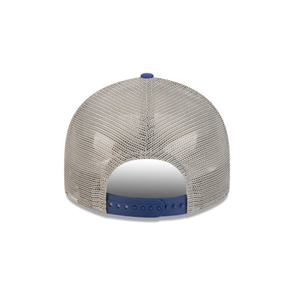 Brooklyn Dodgers Blocked Split Panel 9FIFTY Trucker Hat