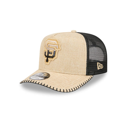 San Francisco Giants Beaded Canvas 9FIFTY A-Frame Trucker Hat