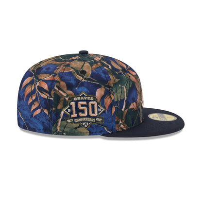 Atlanta Braves Leaves 59FIFTY Fitted Hat