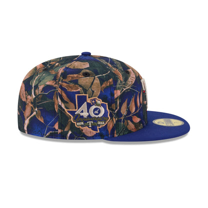 Texas Rangers Leaves 59FIFTY Fitted Hat