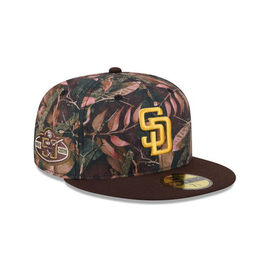 San Diego Padres Leaves 59FIFTY Fitted Hat