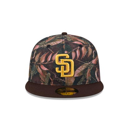 San Diego Padres Leaves 59FIFTY Fitted Hat