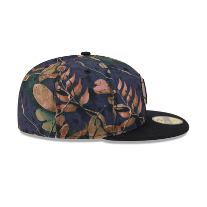 Brooklyn Nets Leaves 59FIFTY Fitted Hat