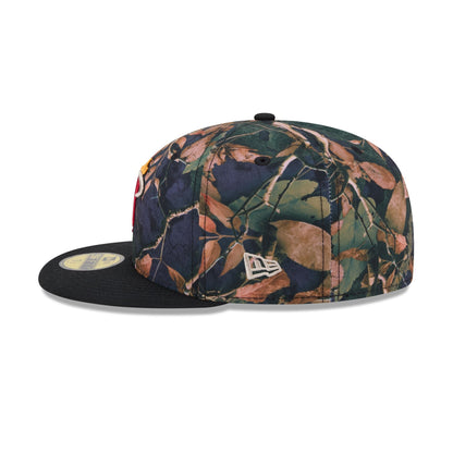 Miami Heat Leaves 59FIFTY Fitted Hat