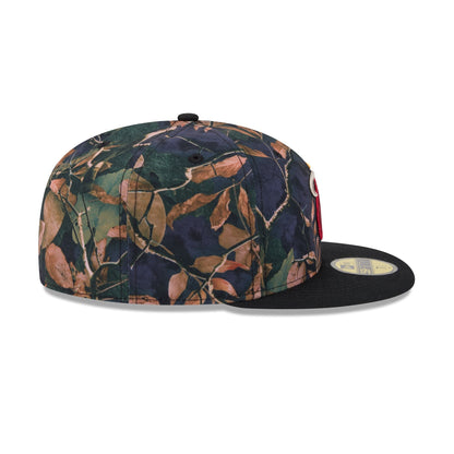 Miami Heat Leaves 59FIFTY Fitted Hat