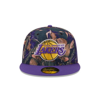 Los Angeles Lakers Leaves 59FIFTY Fitted Hat