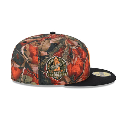 Los Angeles Dodgers Amber Leaves 59FIFTY Fitted Hat