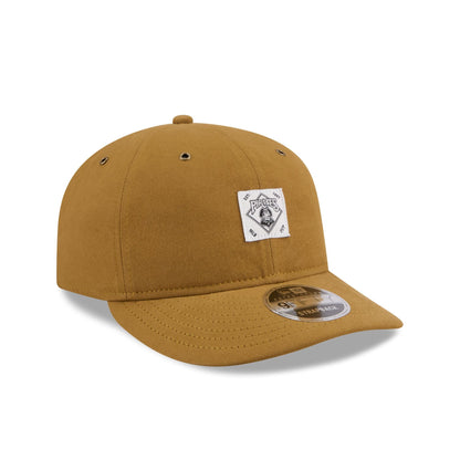 Pittsburgh Pirates Brushed Brown Nylon Retro Crown 9FIFTY Adjustable Hat