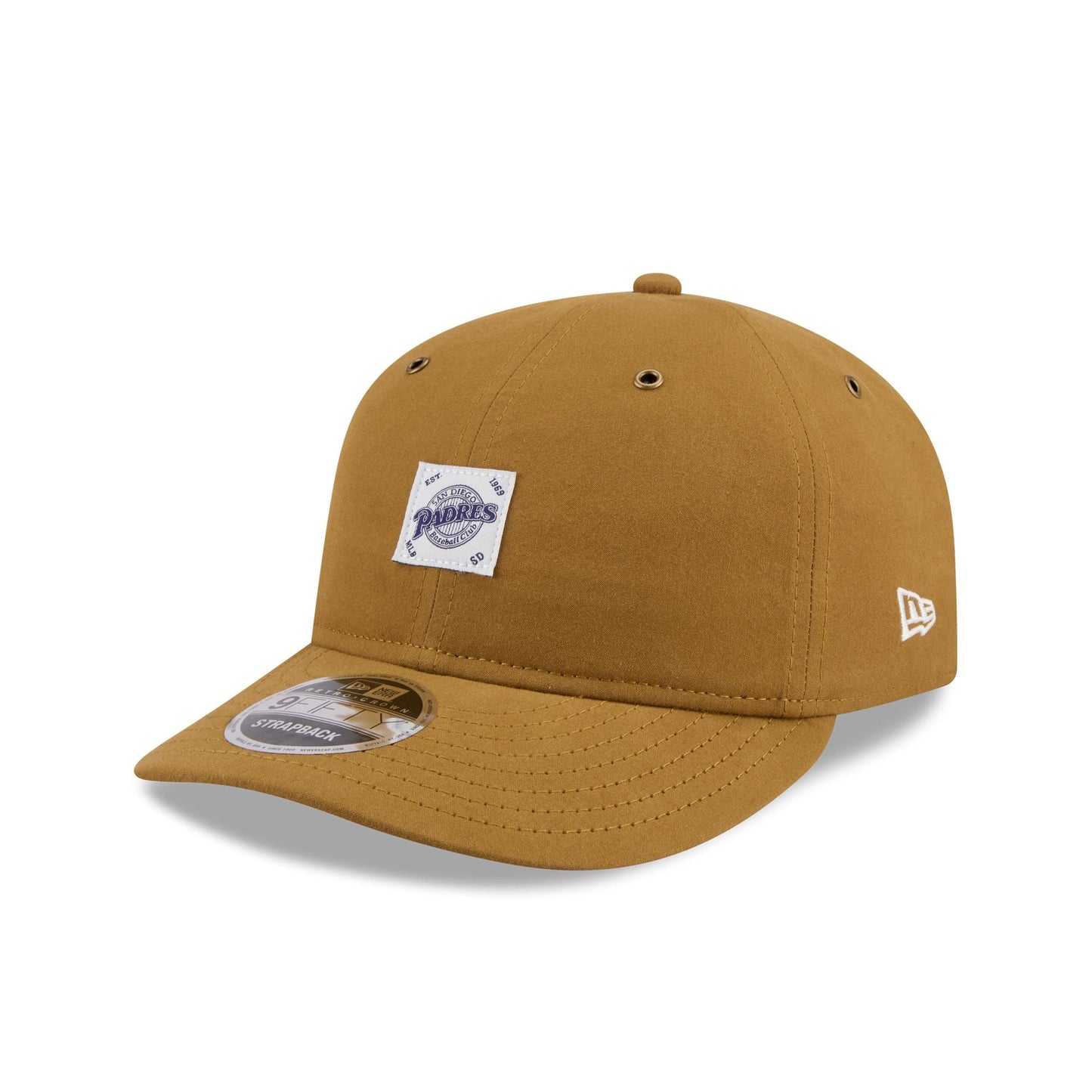San Diego Padres Brushed Brown Nylon Retro Crown 9FIFTY Adjustable Hat