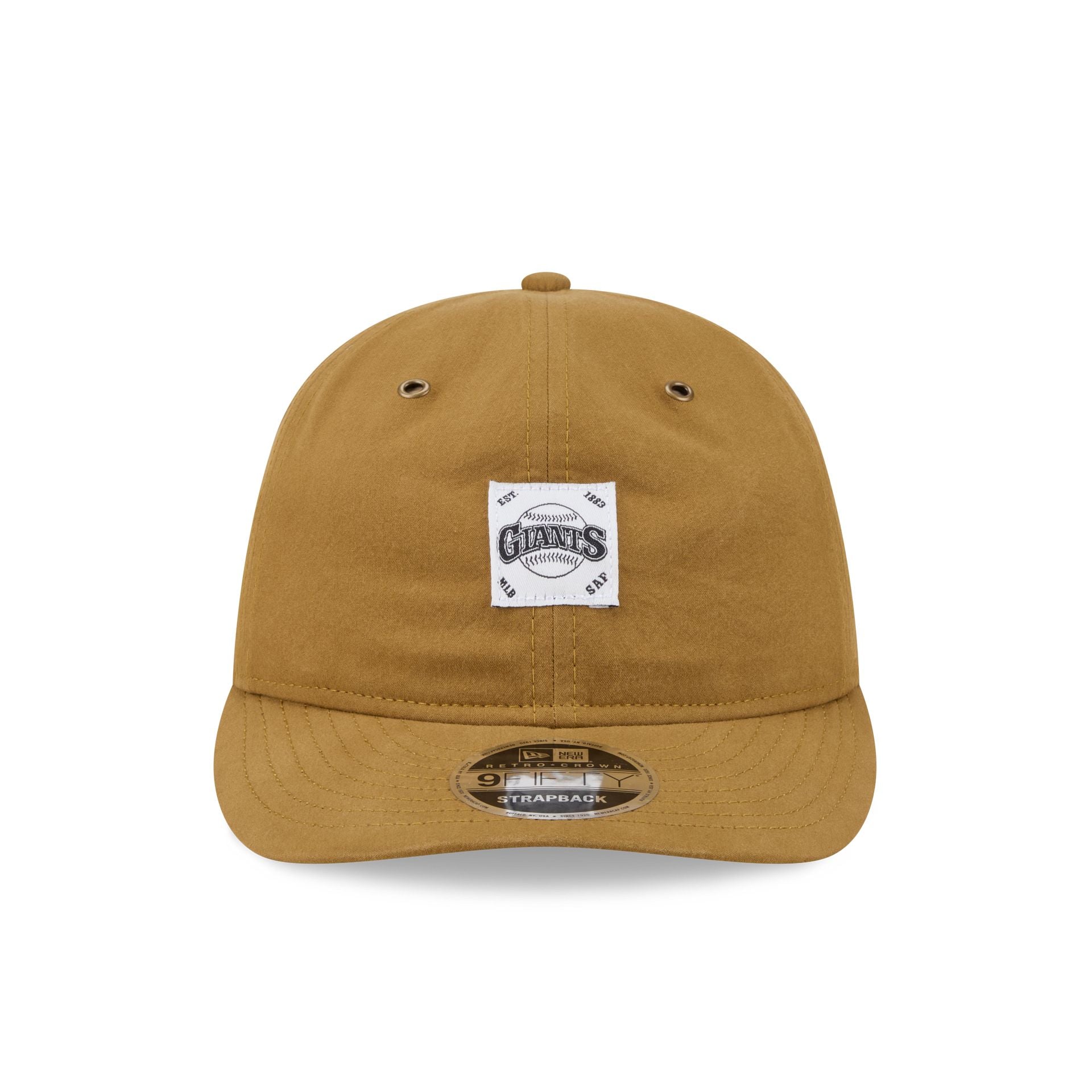 San Francisco Giants Brushed Brown Nylon Retro Crown 9FIFTY Adjustable Hat