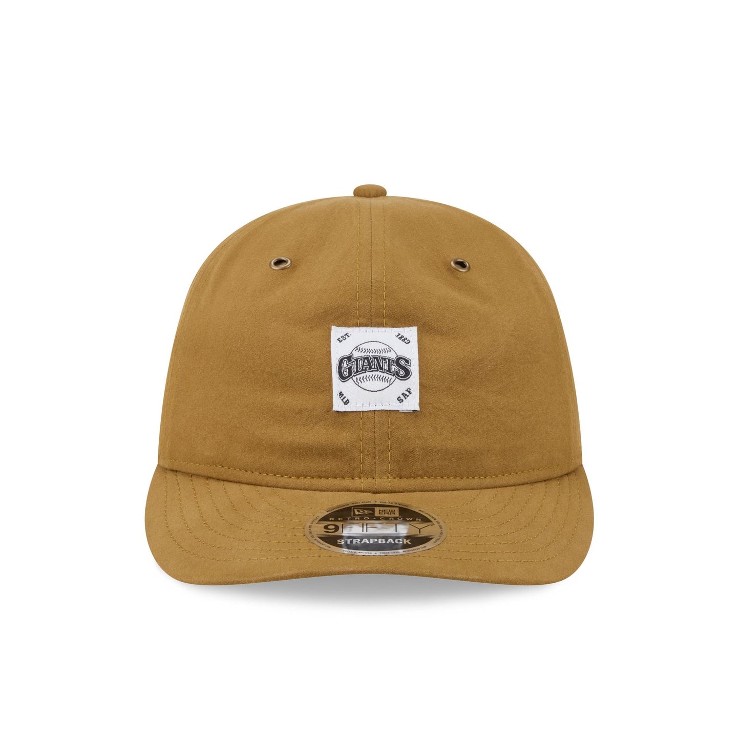 San Francisco Giants Brushed Brown Nylon Retro Crown 9FIFTY Adjustable Hat