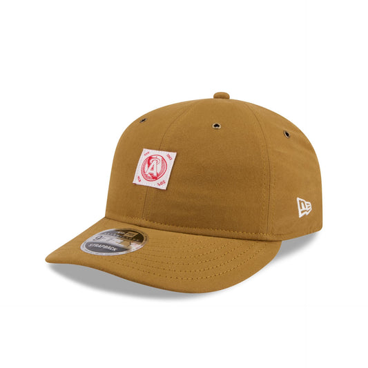 Los Angeles Angels Brushed Brown Nylon Retro Crown 9FIFTY Adjustable Hat