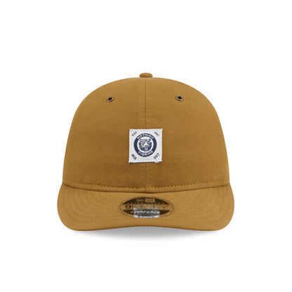 Detroit Tigers Brushed Brown Nylon Retro Crown 9FIFTY Adjustable Hat