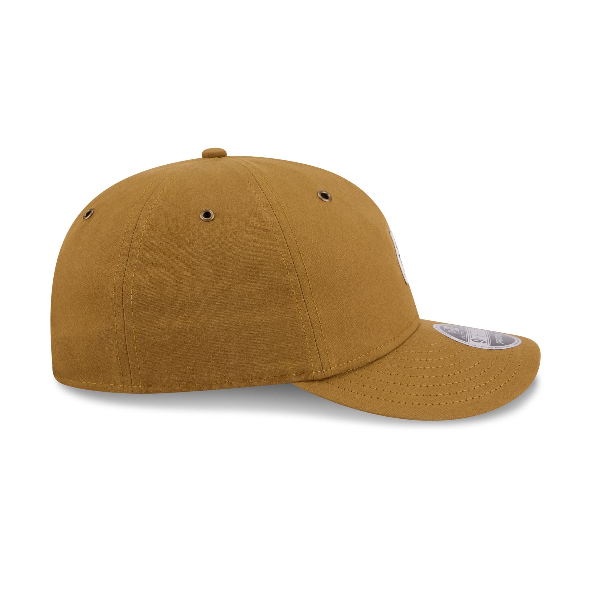 Atlanta Braves Brushed Brown Nylon Retro Crown 9FIFTY Adjustable Hat