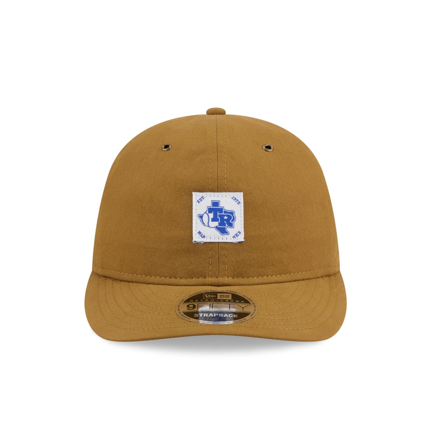Texas Rangers Brushed Brown Nylon Retro Crown 9FIFTY Adjustable Hat