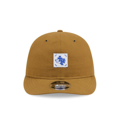 Texas Rangers Brushed Brown Nylon Retro Crown 9FIFTY Adjustable Hat